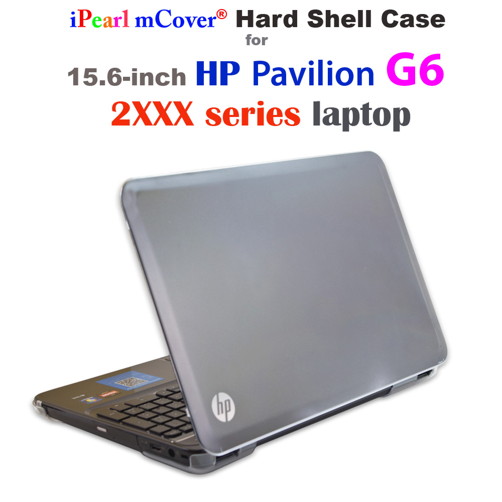 CLEAR mCover® HARD Shell CASE for 15.6" HP Pavilion G6 2XXX series laptop