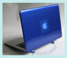 BLUE hard shell case for MacBook Air